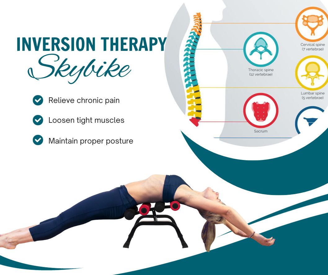 Skybike inversion therapy