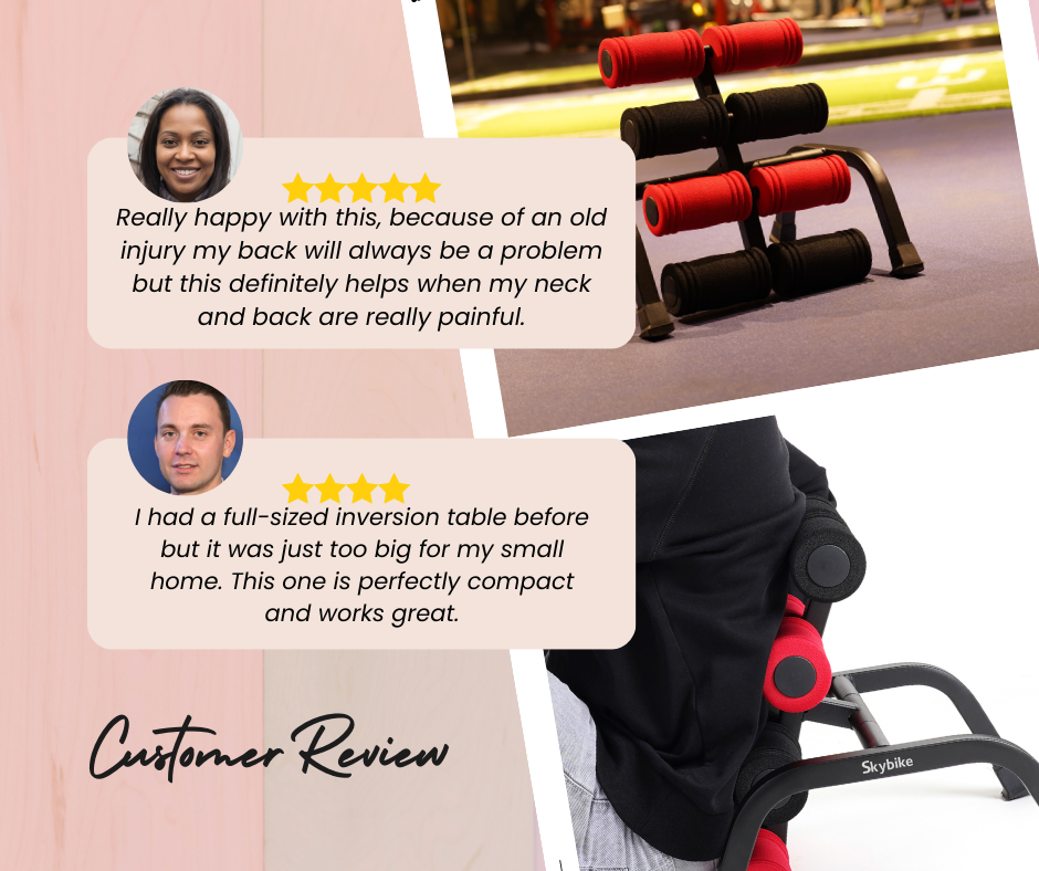 Users Rave About the Skybike Inversion Table!