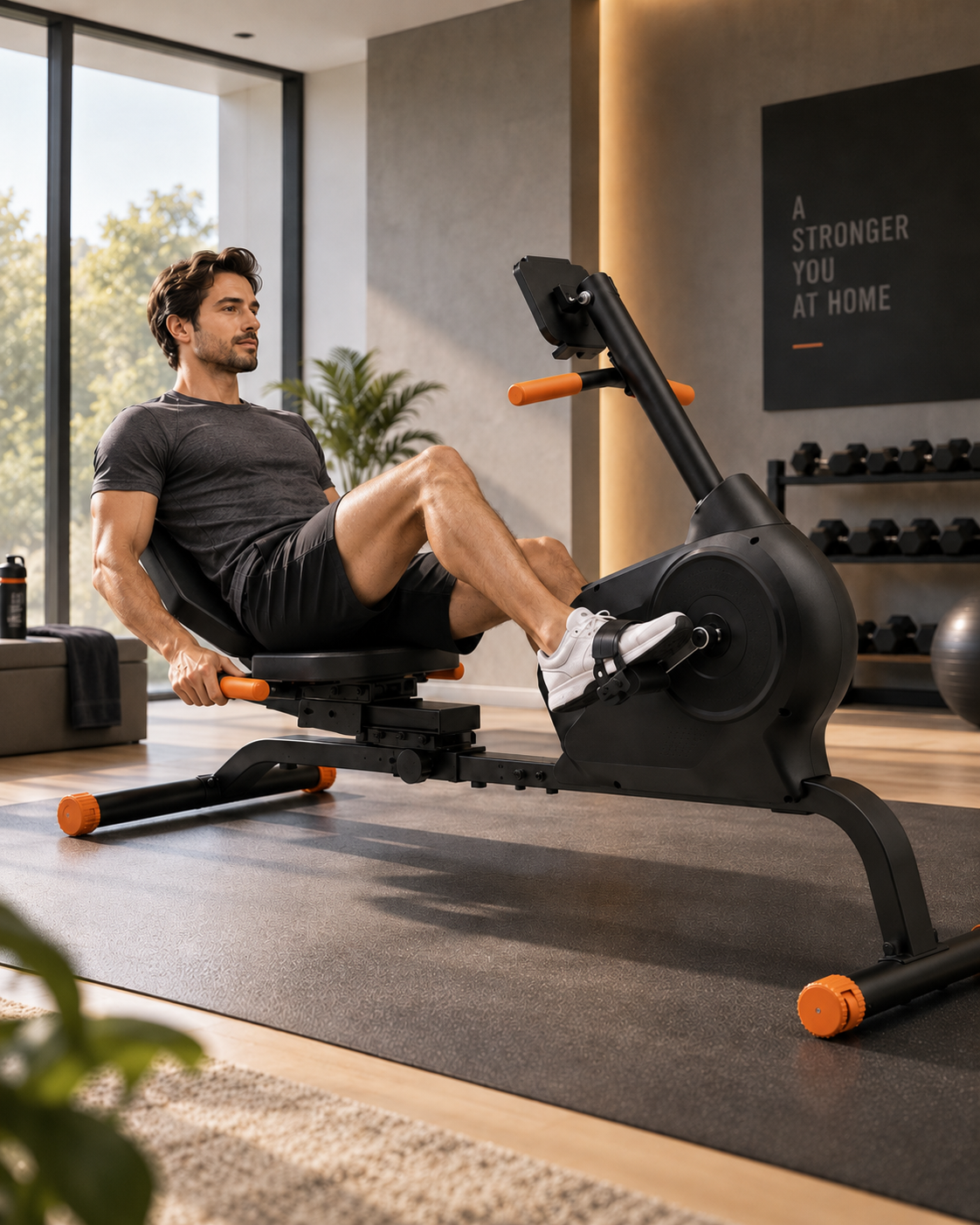 Skybike core ride posture